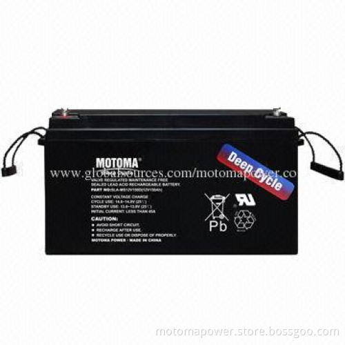 12V 150Ah Gel Battery with Rechargeable